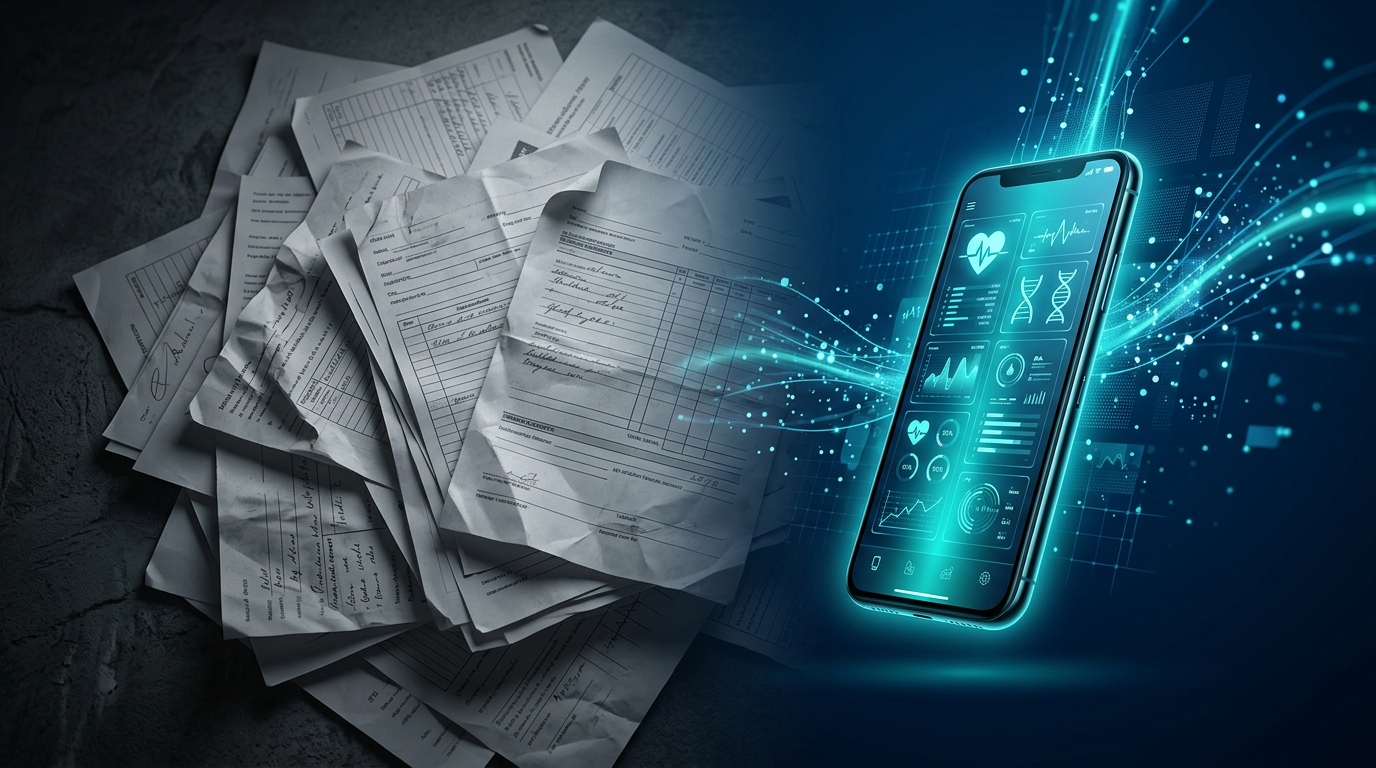 Transformation from paper to digital tracking