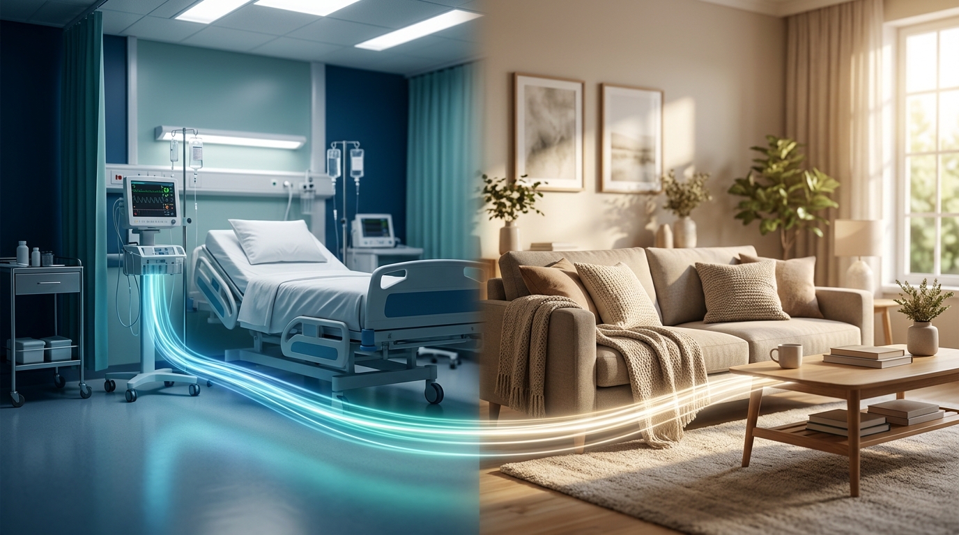 HealRoute Platform Split Screen